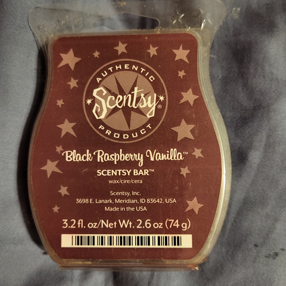 NWOTs Scentsy Bar Black Raspberry Vanilla
